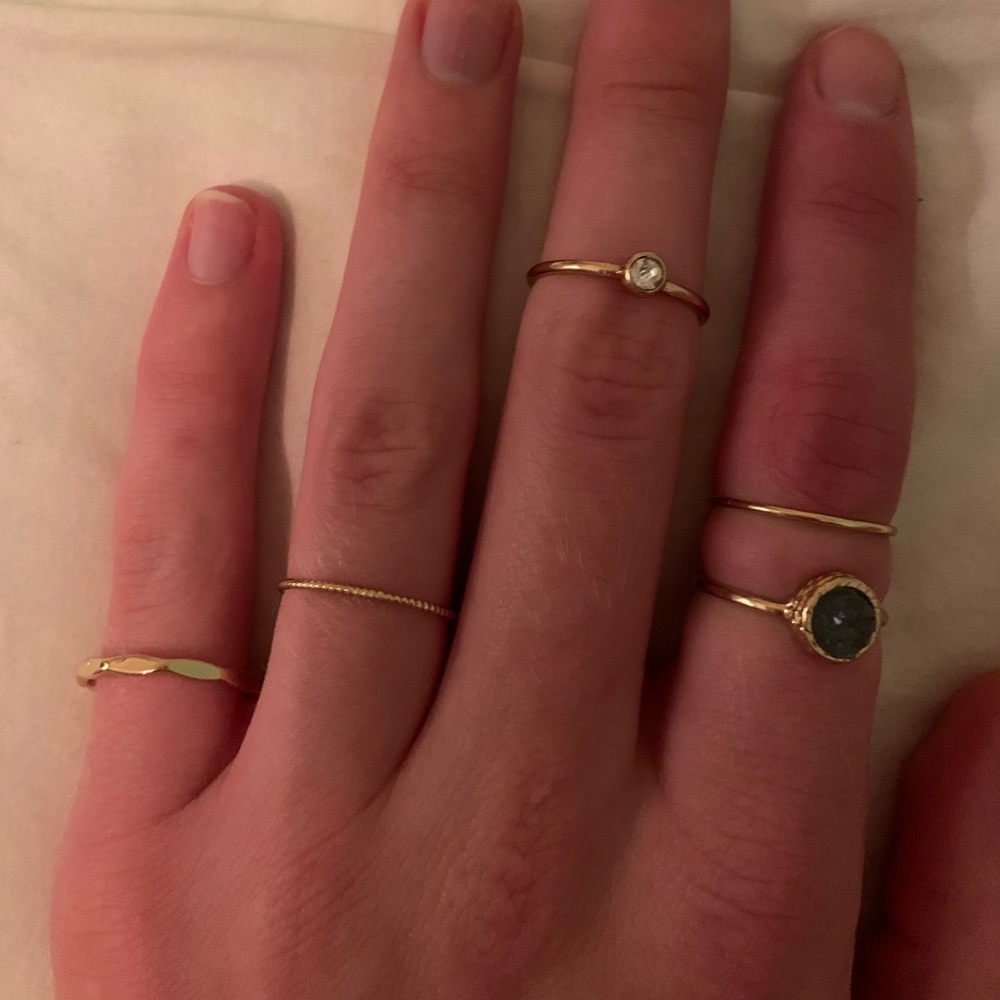 Francesca’s ring set